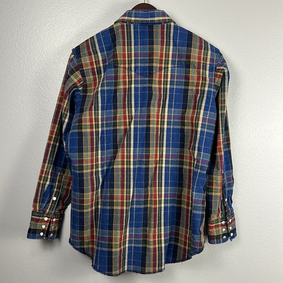 Wrangler Western plaid shirt - size M - Picture 3 of 12
